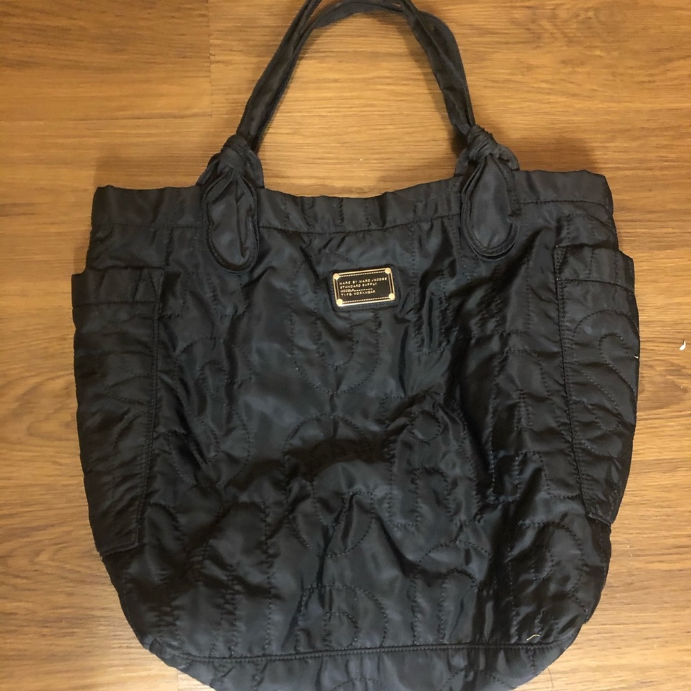 Marc by Marc Jacobs black nylon tote